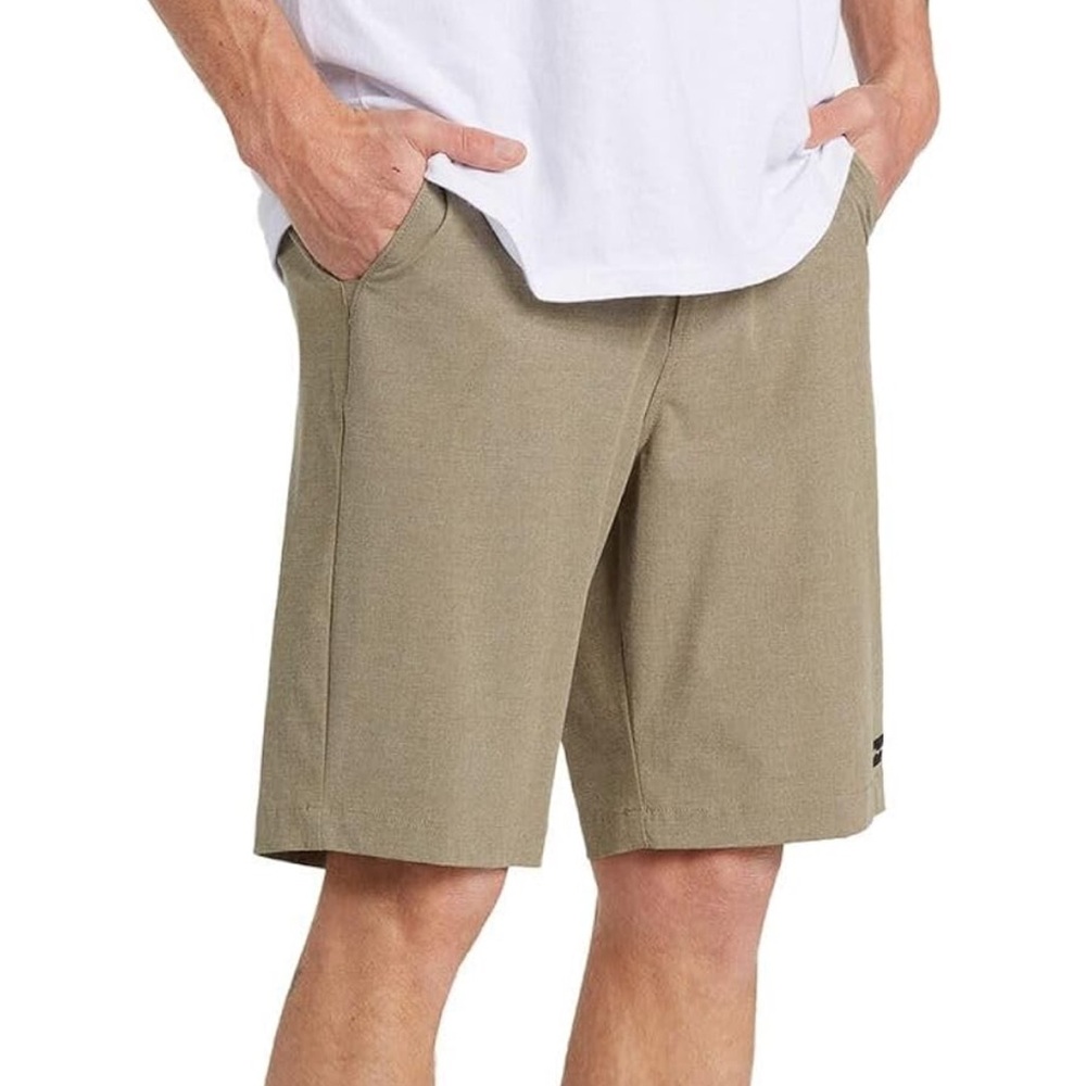 Billabong Tan Crossfire Hybrid Shorts
